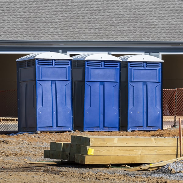 do you offer hand sanitizer dispensers inside the portable toilets in Old Appleton Missouri